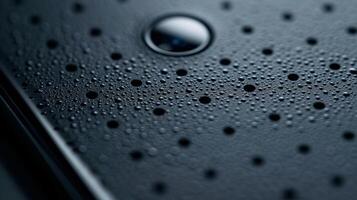 Tiny raised dots cover the screen adding texture to the otherwise smooth and glossy surface enhancing its tactile appeal photo