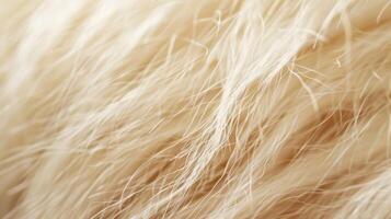 Fine and delicate This closeup texture image showcases the delicate and fine quality of angora wool with individual hairs ly visible to the d eye photo