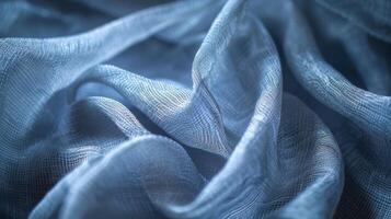 The fabric appears almost weightless but is surprisingly strong and resilient photo