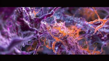 Dense layer of endothelial cells selectively allowing essential molecules to pass through to the brain photo