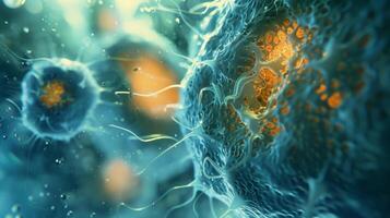 A of nuclear pores acting as gateways for essential molecules to enter and exit the nucleus photo