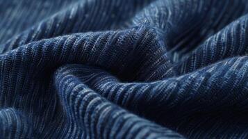 Tiny ridges and grooves adorn the surface of this brushed denim making it perfect for a cozy and snug outfit photo