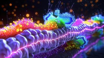 Chloride channels play a critical role in the transmission of signals between nerve cells as they allow for the movement of chloride ions that can alter the excitability of the cell photo