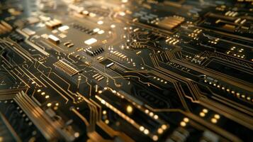 The transparency of the OLED screen exposes the delicate intricate matrix of circuits and wires that power it photo
