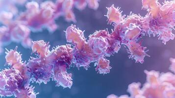 A side view of a dividing cell giving a unique perspective of the chromosomes lined up at the equator photo
