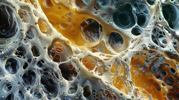 A microscopic view of a tiny vessel lined with endothelial cells that appear to be embracing and supporting the flow of photo