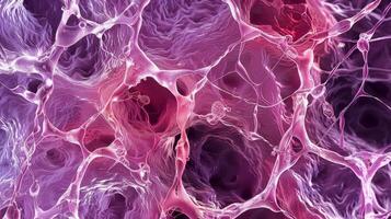 A microscopic view of a clot displays the meshlike network of collagen fibers essential for maintaining the clots integrity and stopping ing photo