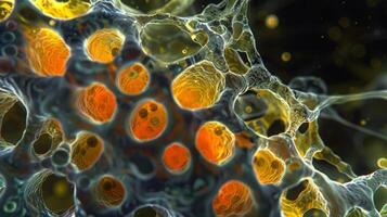 A timelapse image capturing the movement of synovial cells as they constantly replenish and renew the synovial fluid in a joint photo