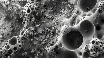An electron micrograph of the nuclear envelope highlighting its unique composition and organization photo