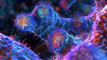 Semiquantitative image of apoptotic cells within a tumor of a potential role of apoptosis in cancer biology photo