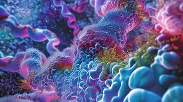 The complex folding process ensuring that proteins are correctly shaped for their intended roles photo