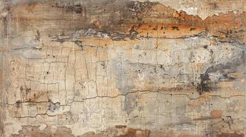 A weathered and worn texture with visible cracks and rough edges adding character to the canvas artwork photo