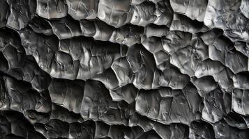 Textured Ridge The skin forms a ridged pattern giving it a threedimensional texture. Each ridge is lined with tiny scales adding depth and intricacy to the overall appearance photo
