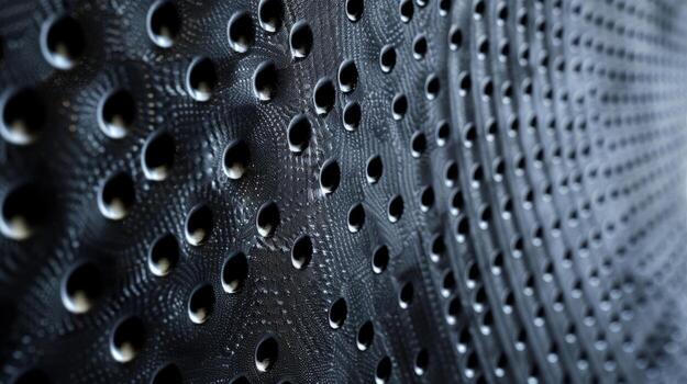 Small tered dots etched into the surface adding a unique tactile element photo