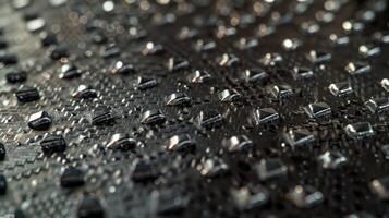Tiny meticulously p diamond shapes adorn the carbon fiber adding a touch of elegance to the otherwise industrial texture photo