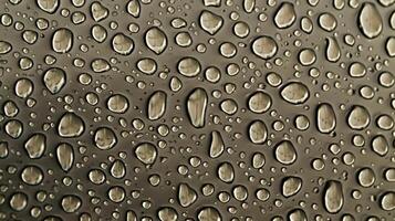 A finely textured surface resembling the pattern of rain droplets on a window with rows of tiny fibers closely packed together photo