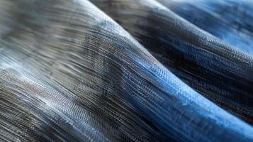 Reflective yet subdued hues of grey and blue intermingling to create a sleek and modern appearance photo