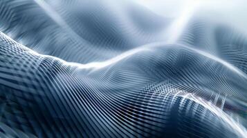 A closeup view of a smooth glossy screen showing intricate patterns of thin transparent lines overlaying one another in perfect synchronization photo