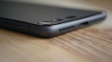 A smooth surface with small almost invisible bumps that provide a subtle grip for the users fingertips photo
