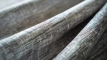 The smooth and lightweight texture of a smart fabric with a subtle sheen that gives off a futuristic vibe photo