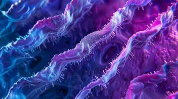 An overview of collagen synthesis from transcription of the gene to the final formation of mature collagen fibers photo