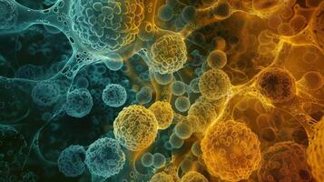 The diverse and specialized structures within an endocrine gland such as follicles follicular cells and parafollicular cells each playing a unique role in hormone production and photo