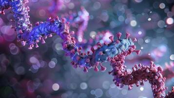 Detailed illustration of the principles of gene knockout using the CRISPRCas9 system showing how the Cas9 enzyme s and edits DNA photo