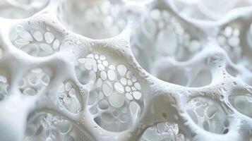 Collection of white cells forming a protective web working together to and destroy harmful bacteria photo