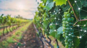Using predictive analytics vineyard managers can anticipate potential challenges and implement preventative measures ultimately reducing costs and improving crop outcomes photo