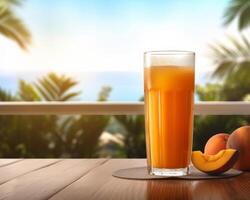 A Refreshing Drink On A Sunny Beach Day photo