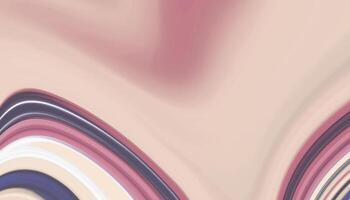 Colorful liquid background. Abstract metallic background with flowing waves. Seamless pattern with pink swirls. vector