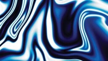 Background with liquifying flow. Dark blue liquid background. Abstract background with flowing waves. vector