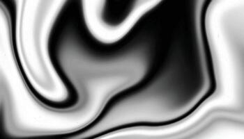 Liquid metallic texture. Wavy chrome metallic abstract background. Liquify shiny silver wave background. vector