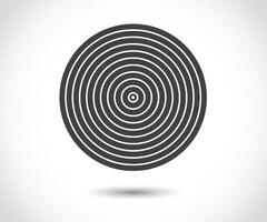Concentric circle elements. Element for graphic web design, Template for print, textile, wrapping, decoration, illustration vector