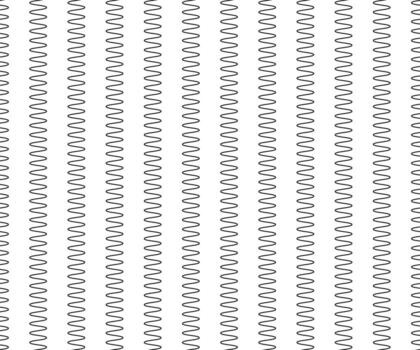 zig zag líneas modelo. negro ondulado línea en blanco antecedentes. resumen ola, ilustración vector