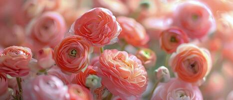 Pink Flowers in Vase photo