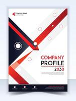 Annual report brochure flyer design template, presentation, book cover, layout in A4 size. vector
