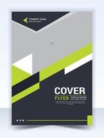 Annual report brochure flyer design template, presentation, book cover, layout in A4 size. vector