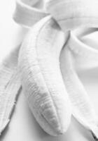 Cavendish banana Isolated on white background photo