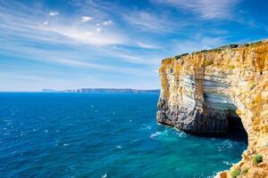 Majestic Seascapes and the Grandeur of Beautiful Cliffs, Capturing Nature's Magnificence in Breathtaking Coastal Views and Inspiring Awe in Every Frame photo