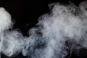 Mystic fumes elegance captured in smoky swirls and ethereal wisps creates a transcendent visual spectacle. photo