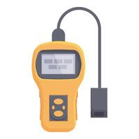 Digital multimeter tool isolated on white vector