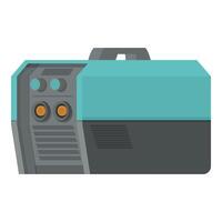 Flat design of a classic film camera, perfect for various design projects vector