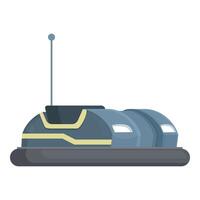 Illustration of a sleek, modern robot hovering against a white background vector