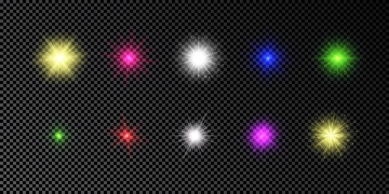 Light effect of lens flare