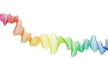 Abstract backdrop with wave gradient lines vector