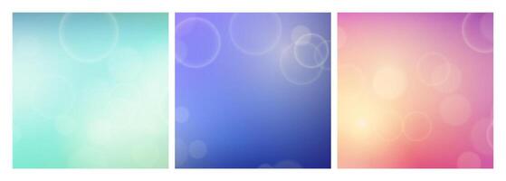 Abstract background with blur bokeh light effect vector