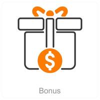 Bonus and reward icon concept vector