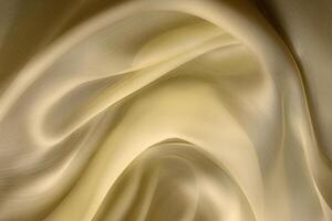 Beige Fabric Texture, Background Pattern in Neutral Tone photo