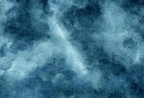 Fondo de textura de acuarela azul abstracto foto